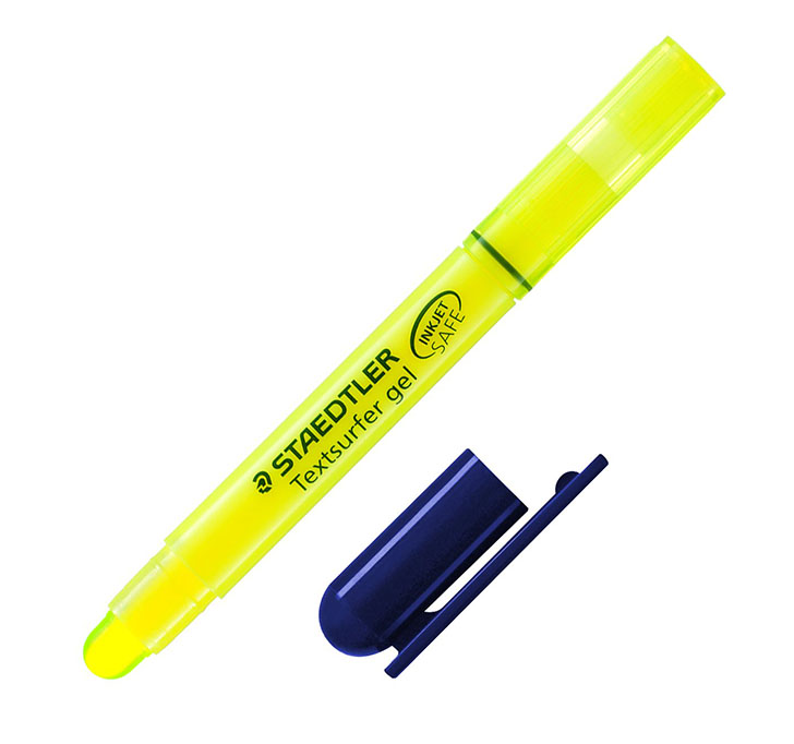 Buy Staedtler Gel Highlighter Textsurfer Gel, Fluorescent Yellow
