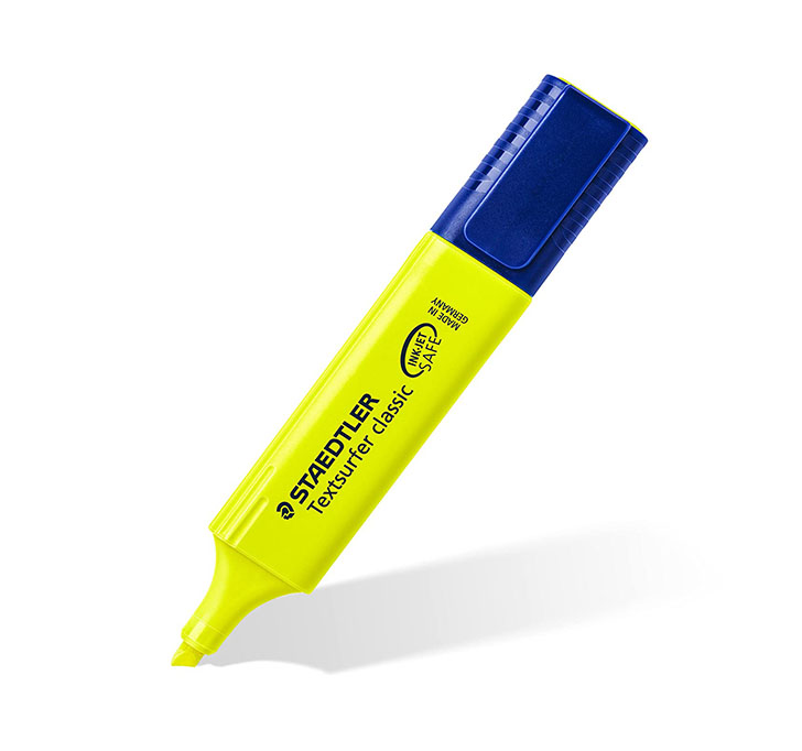 Buy Staedtler Textsurfer Classic 364 WP4 Highlighter Pen - Multicolor Body