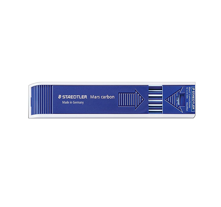 Buy Staedtler Mars Lumochrom 2 MM Colour Leads In Blue Colour