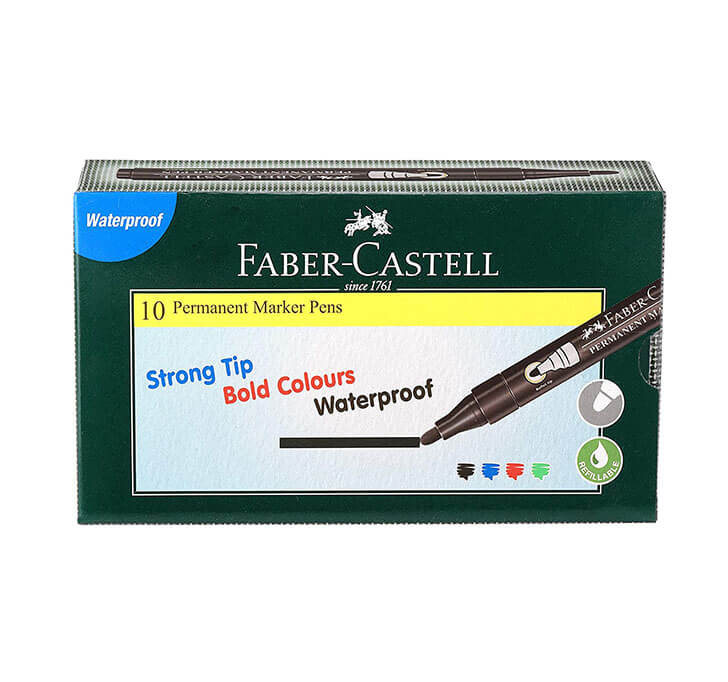 Buy Faber-Castell Permanent Marker Pen (Black)