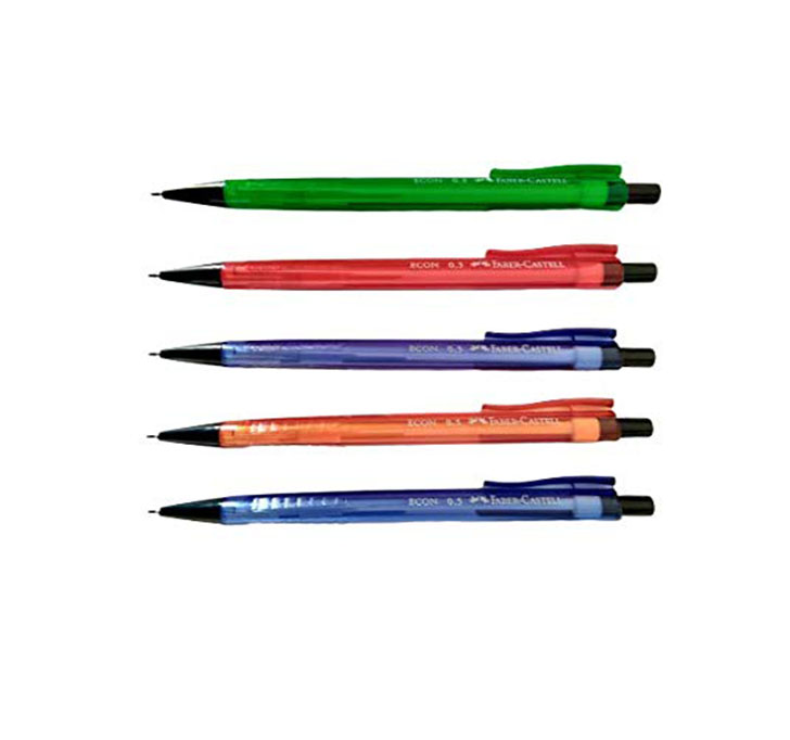 Buy Faber Castell Econ 0.5mm Mechanical Pencil With 5 Lead Tube