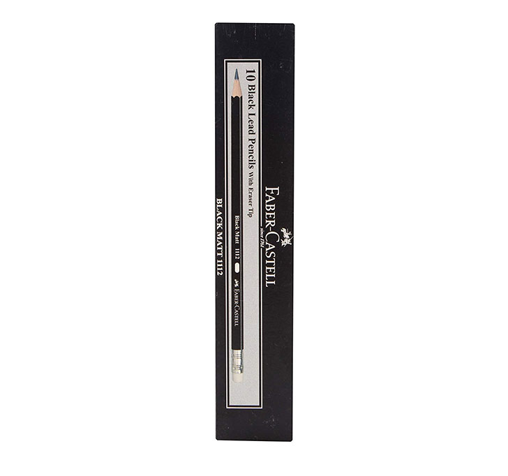 Buy Faber Castell Matt 1112 Pencil (Black)