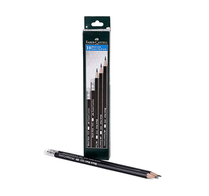 Buy Faber Castell Matt 1112 Pencil (Black)