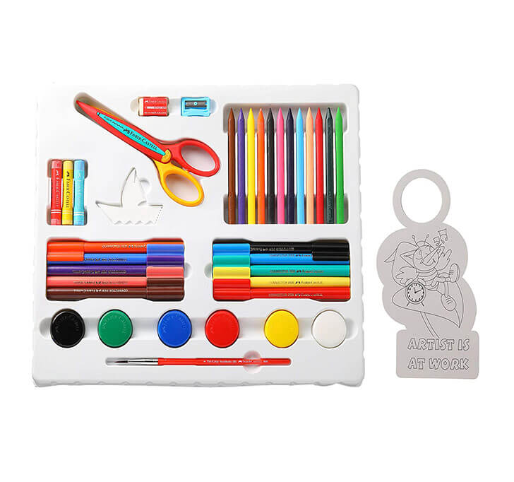 Buy Faber-Castell Art Care Kit With Paint Brush (Multicolor)