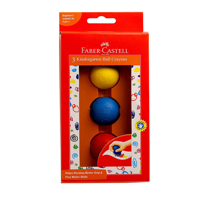 Buy Faber-Castell Kindergarten Ball Crayons
