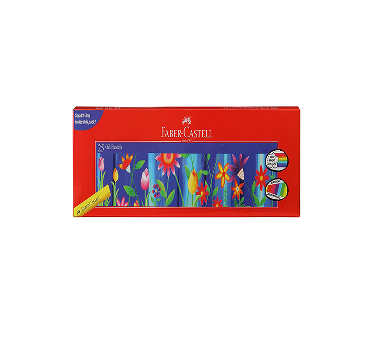 Buy Faber-Castell Oil Pastel Set  (Pack Of 25)
