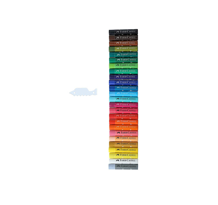 Buy Faber-Castell Oil Pastel Set  (Pack Of 25)