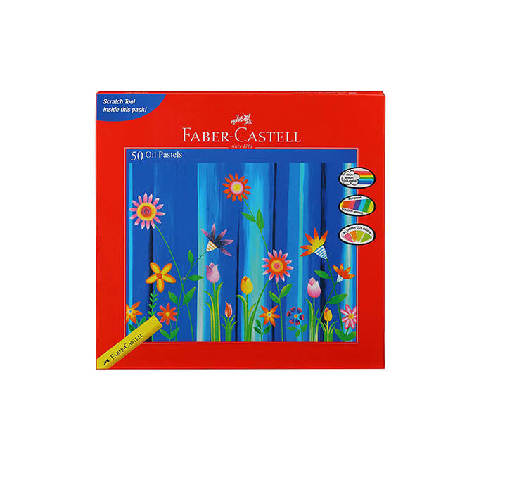 Buy Faber-Castell Oil Pastels (Pack Of 50)