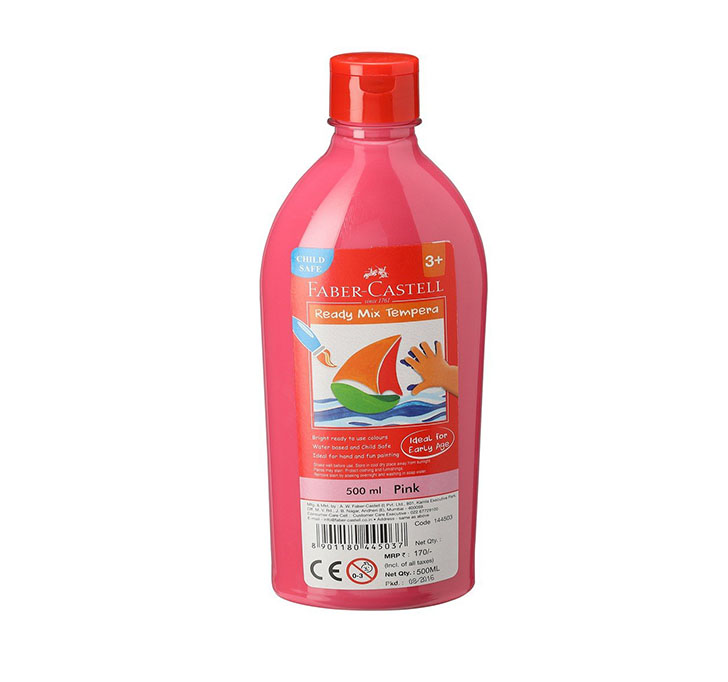 Buy Faber-Castell Ready-Mix Tempera Bottle (Pink)
