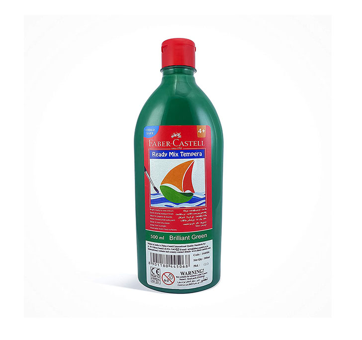 Buy Faber-Castell Ready-Mix Tempera Bottle (Brilliant Green)