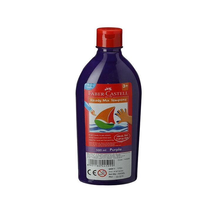Buy Faber-Castell Ready-Mix Tempera Bottle (Purple)