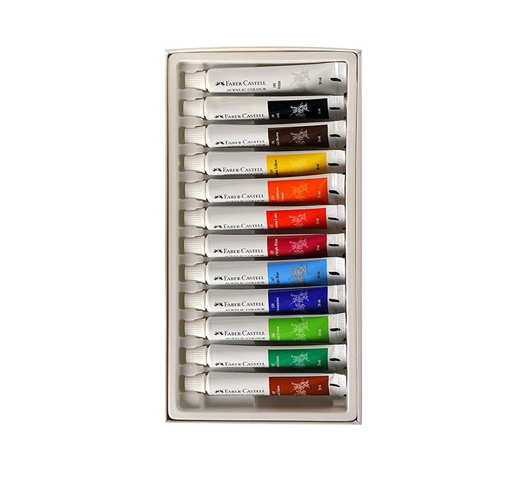 Buy A.W.Faber-Castell Student Acrylic 20ml Colour
