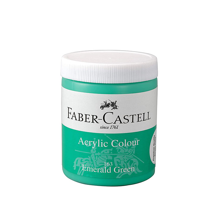 Buy Acrylic 140ml Jar - Emerald Green 163