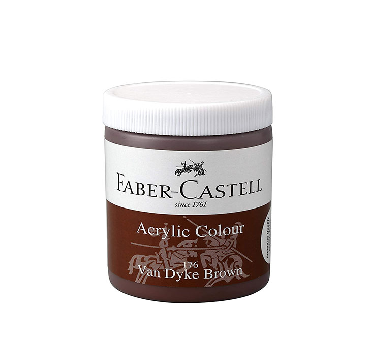 Buy Acrylic 140ml Jar - Van Dyke Brown 176