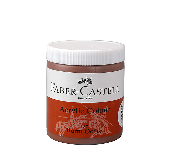 Buy Acrylic 140ml Jar - Burnt Ochre 187