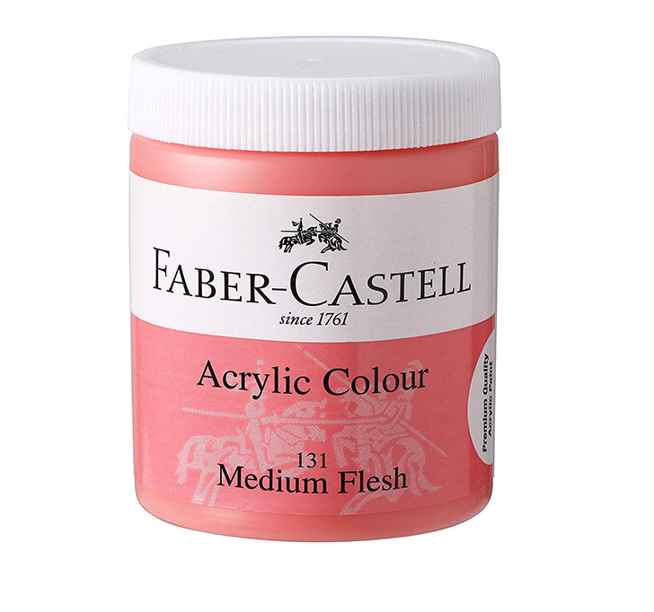 Buy Acrylic 140ml Jar - Medium Flesh 131