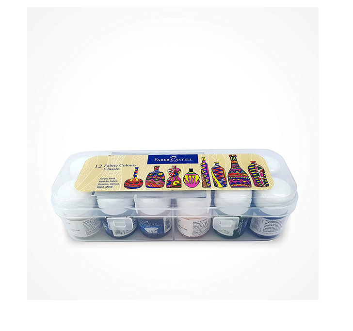 Buy Faber-Castell Fabric Colours - 10ml Each