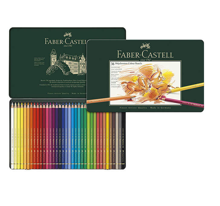 Buy Faber Castell Polychromos Color Pencil Set - Pack Of 36