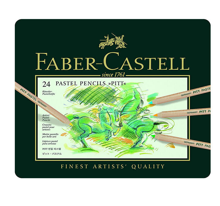 Buy Faber Castell Pitt Pastel Pencil Set - Pack Of 24
