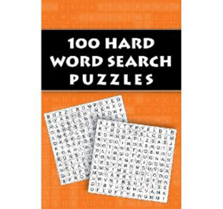 Buy 100 Hard Word Search Puzzles
