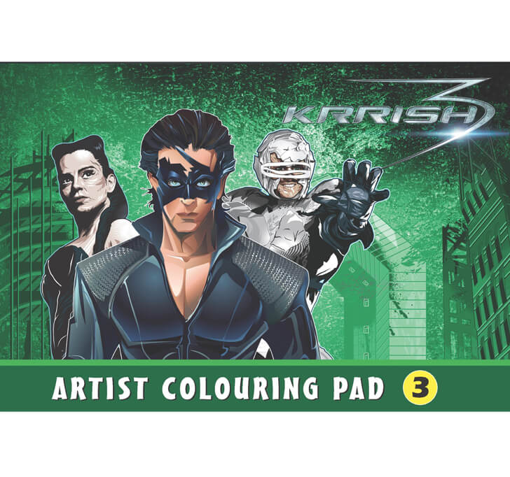 Buy Krrish Artist Colouring Pad - 3
