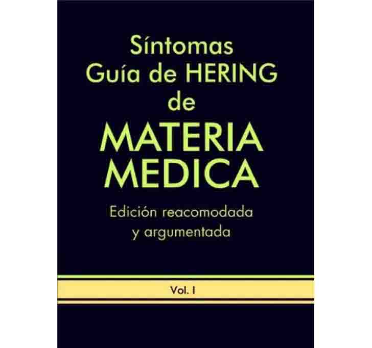 Buy SINTOMAS GUIA DE HERING DE MATERIA MEDICA 1