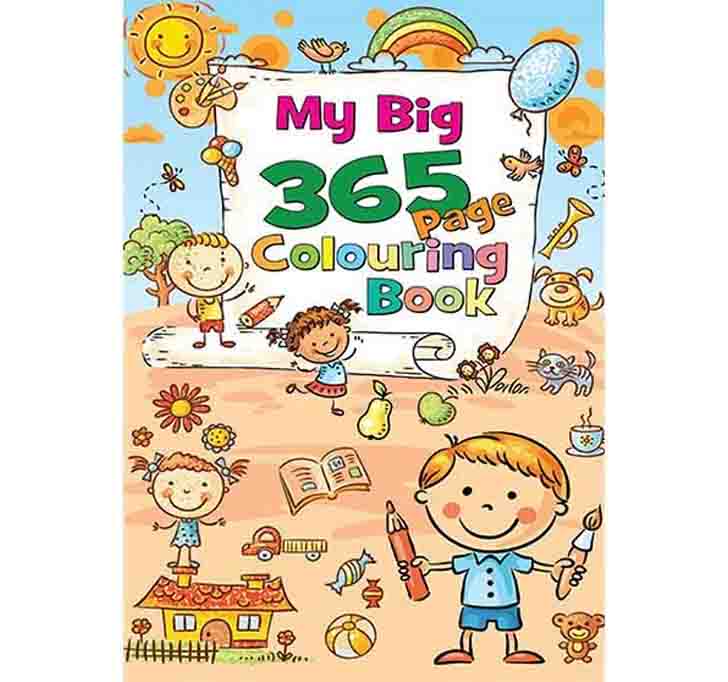 Buy My Big 365 Page Colouring Book