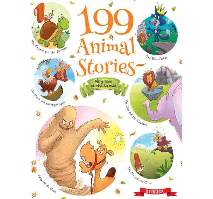 Buy 199 Animal Stoies - Exciting Animal Stories For 3 To 6 Year Old Kids