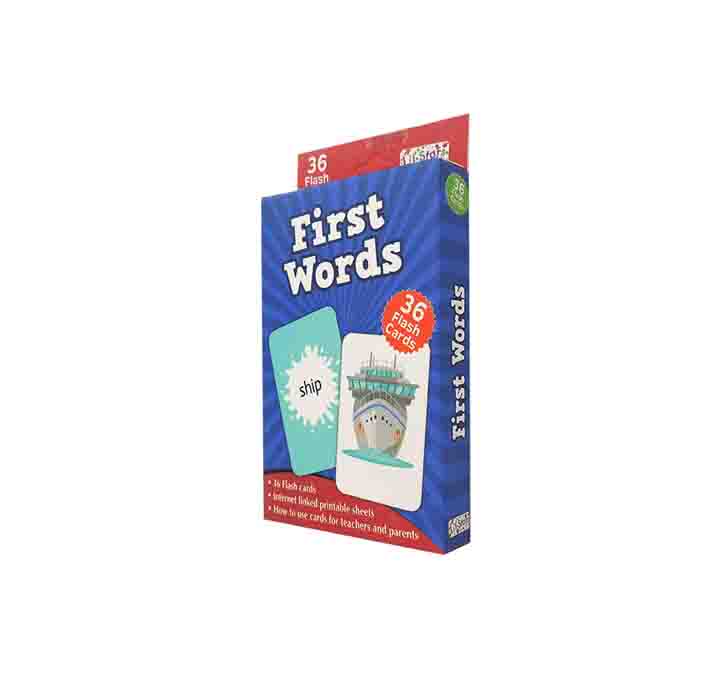 Buy First Words - Flash Cards Box Card Book â€“ 1 January 2018