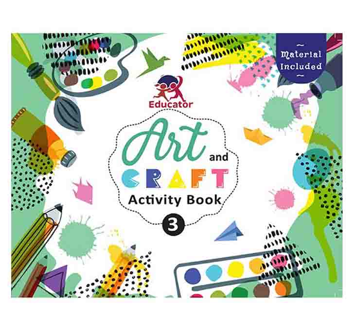 Buy Art And Craft Activity Book 3 For 6-7 Year Old Kids With Free Craft Material Paperback â€“ 1 September 2020