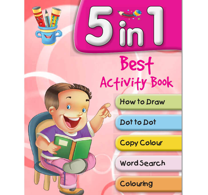 Buy 5 In 1 Best Activity Book (Shooting Stars Series)