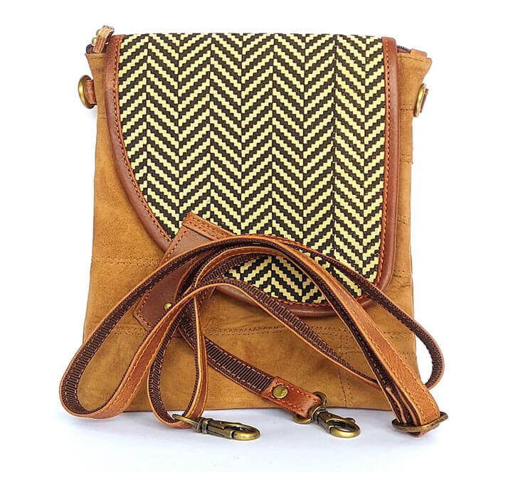 Buy Cabretta Genuine Leather Stylish Shoulder Bag - Cross Body Bag - Messenger Bag With Long Strap For Girls And Women