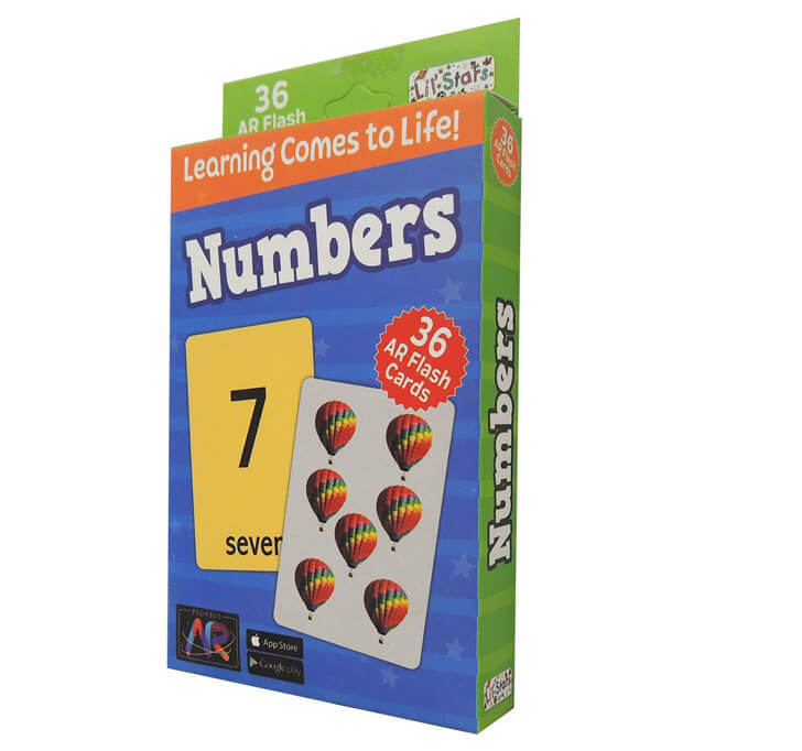 Buy Numbers - 36 AR Flash Cards For Children (My Ar Flash Cards)