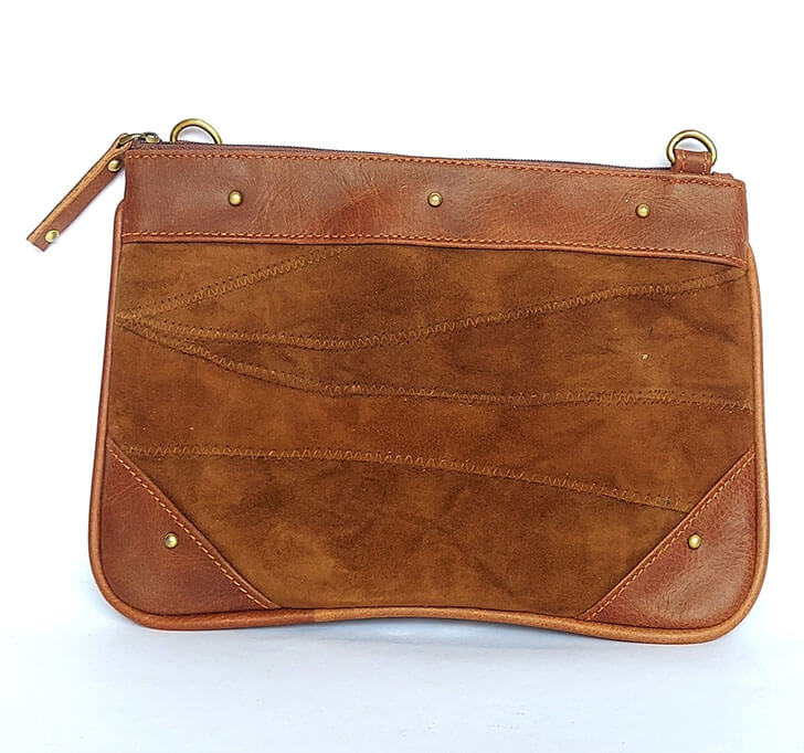 Buy Cabretta Genuine Leather Stylish Shoulder Bag - Sling And Cross Body Bag - Messenger Bag With Long Strap