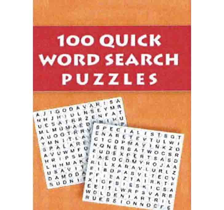 Buy 100 Quick Word Search Puzzles
