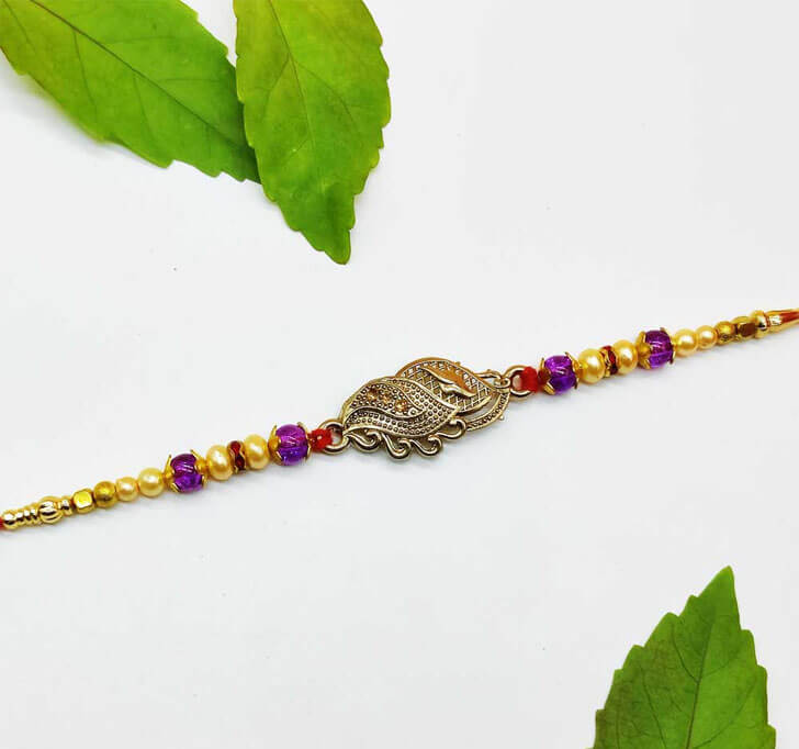 Buy Designer Center Piece Dora Bhaiya Rakhi