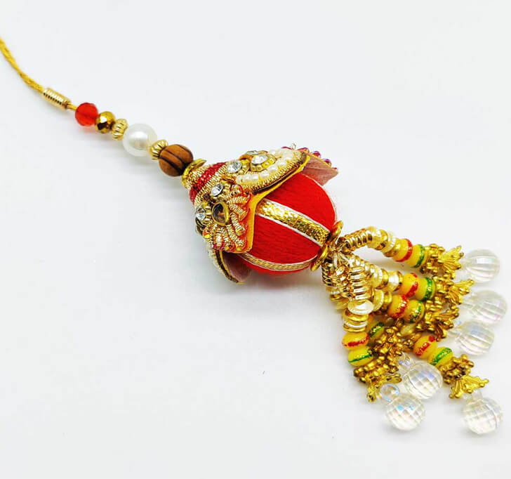 Buy Handmade Fancy Lumba Rakhi