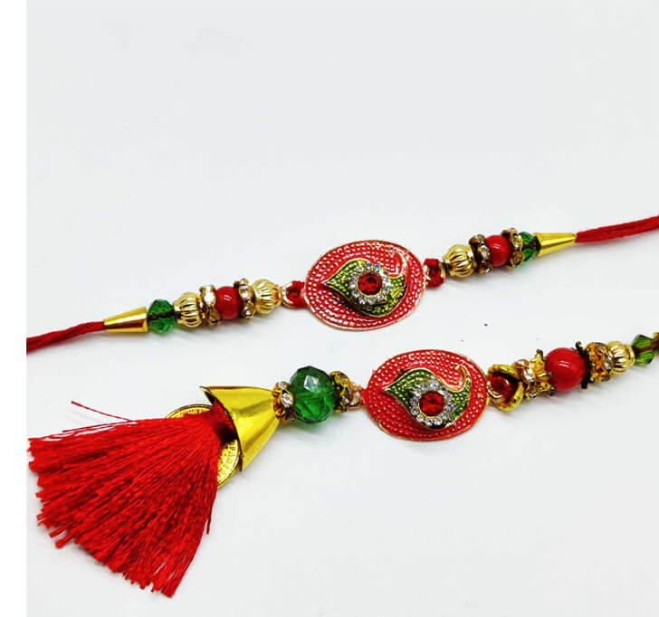 Buy Charming Fancy Bhaiya Bhabi Paired Rakhi