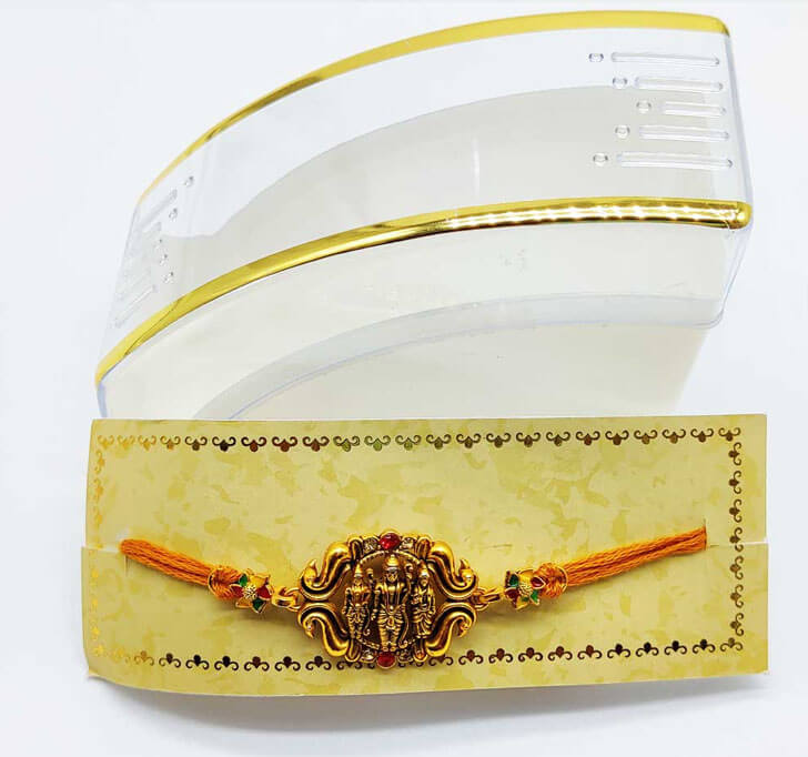 Buy Ram Sita Center Piece Bhaiya Rakhi