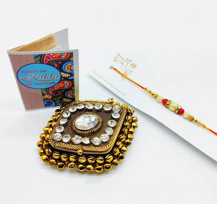 Buy Diamond Platinum Pooja Box