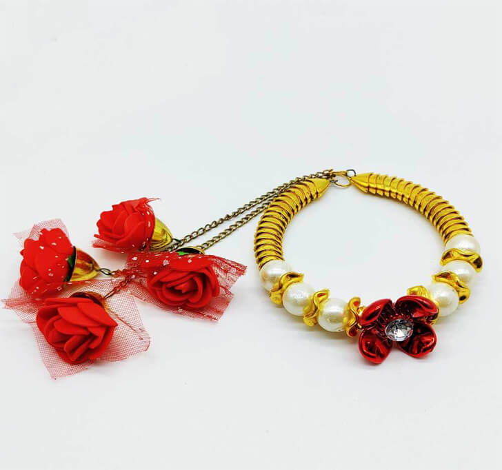 Buy Golden Diamond Lumba Kada Rakhi
