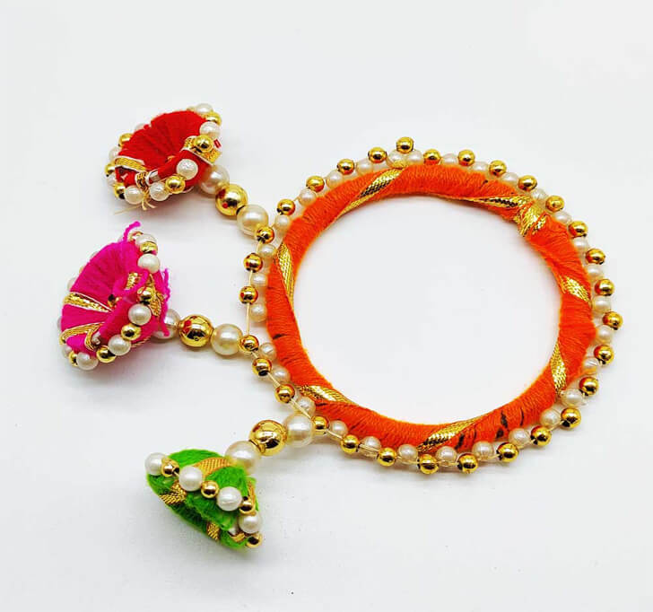 Buy Fancy Multicolor Lumba Kada Rakhi