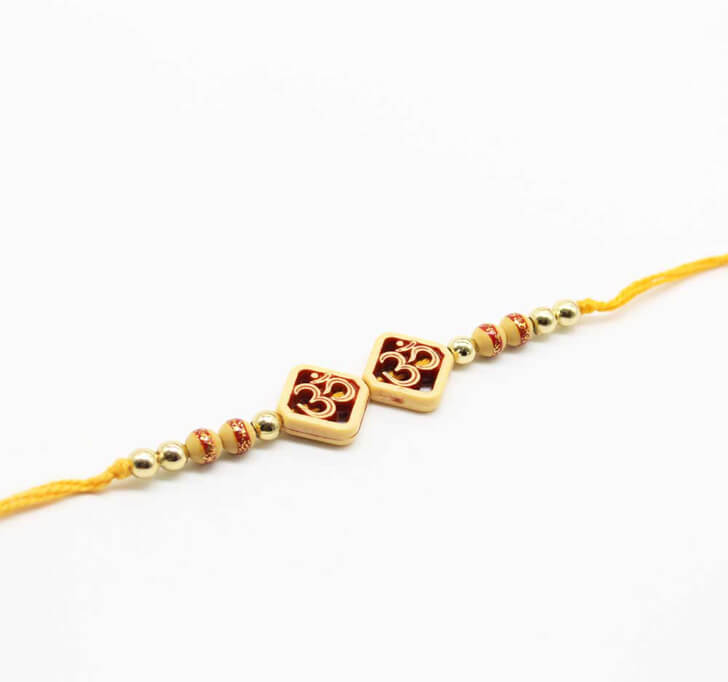 Buy OM Center Piece Bhaiya Dora Rakhi