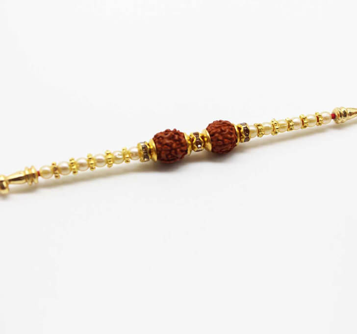 Buy Rudraksha Dora Bhaiya Rakhi