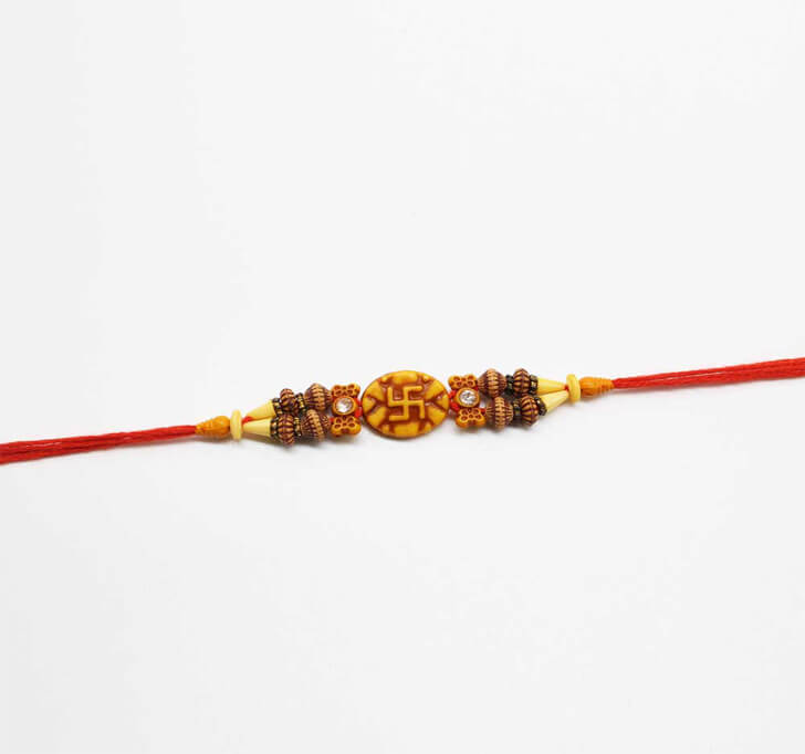 Buy Swastik Designer Dora Bhaiya Rakhi
