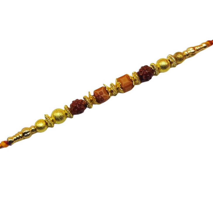 Buy Rudraksha Designer Exclusive Dora Rakhi
