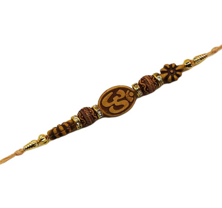 Buy OM Designer Piece Dora Bhaiya Rakhi
