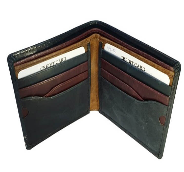 Buy Cabretta Geniune Leather Wallets For Men (Grey)