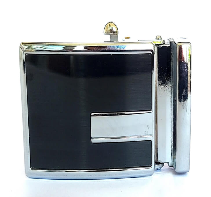 Buy Cabretta Modern High Quality Metal Made Autolock Belt Buckle For 35mm Size Belt (ALB4)