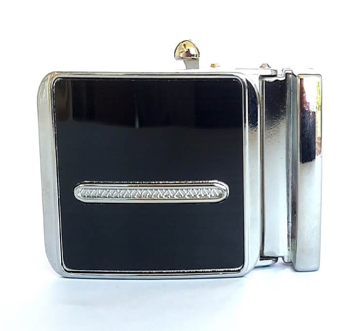Buy Cabretta Modern High Quality Metal Made Autolock Belt Buckle For 35mm Size Belt (ALB12)